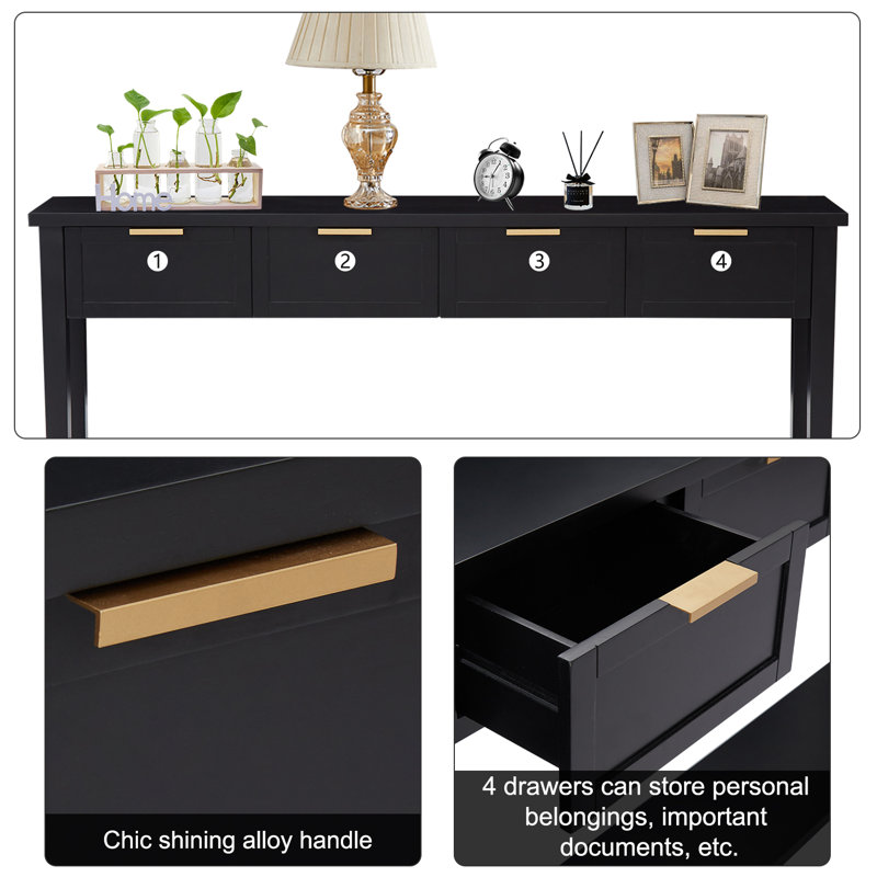 Red Barrel Studio Olgin 59'' Console Table & Reviews